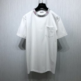 DIOR AND DUNCAN GRANT AND CHARLESTON Relaxed-Fit T-Shirt White Cotton Jersey