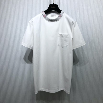 DIOR AND DUNCAN GRANT AND CHARLESTON Relaxed-Fit T-Shirt White Cotton Jersey