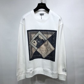 DIOR AND KENNY SCHARF Sweater Cotton White