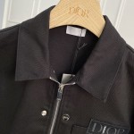 Dior AND SACAI Overshirt Black Cotton Denim