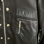 Dior AND SACAI Overshirt Black Cotton Denim