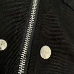 Dior AND SACAI Overshirt Black Cotton Denim