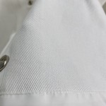 Dior AND SACAI Overshirt White Cotton Denim