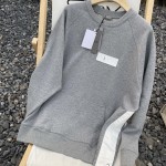 DIOR AND SACAI Sweatshirt Gray Cotton Fleece