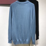 Dior AND SHAWN Sweater Cashmere Blue