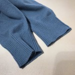 Dior AND SHAWN Sweater Cashmere Blue