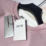 Dior AND SHAWN Sweatshirt Cotton Fleece Pink