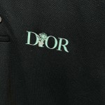 Dior Jardin Polo Shirt Black Cotton