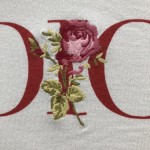 Dior Jardin Sweater White Silk and Cotton Jersey Stitch Knit