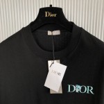 Dior Jardin T-Shirt Black Cotton Jersey