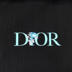 Dior Jardin T-Shirt Black Cotton Jersey