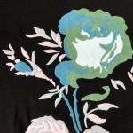 Dior Jardin T-Shirt Black Cotton Jersey