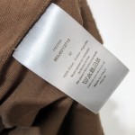 Dior Oblique T-Shirt Brown Terry Cotton Jacquard