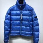 Dior Oblique Down Jacket Blue Jacquard