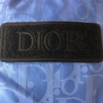 Dior Oblique Down Jacket Blue Jacquard