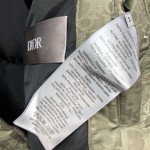 Dior Oblique Down Jacket Khaki Jacquard