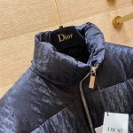 Dior Oblique Down Jacket Black Jacquard 2021