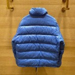 Dior Oblique Down Jacket Blue Jacquard 2023