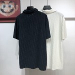 Dior Oversize Dior Oblique Polo Navy