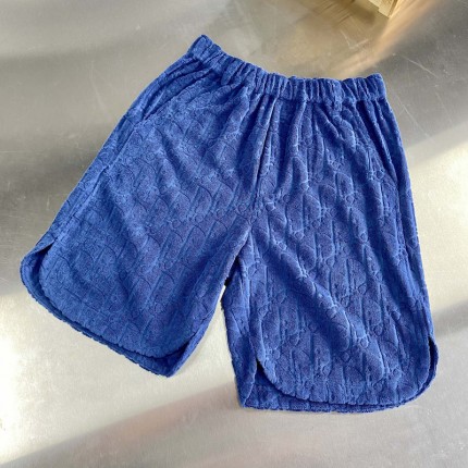 Dior Oversize Dior Oblique Short Blue