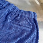 Dior Oversize Dior Oblique Short Blue