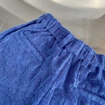 Dior Oversize Dior Oblique Short Blue