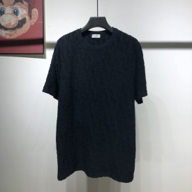 Dior Oversize Dior Oblique T shirt Navy