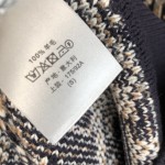 Dior Oblique Sweater Navy Blue Wool Jacquard