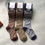 Dior Oblique Socks Cotton