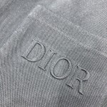 Dior Oversized Dior Flowers Short Cotton Black