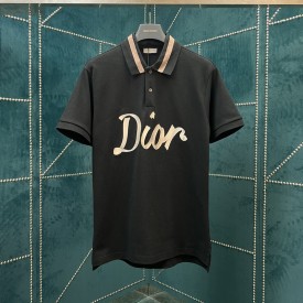 replica Dior Relaxed-Fit Polo Shirt