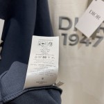 Dior Relaxed-Fit T-Shirt Navy Blue Cotton Jersey