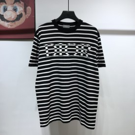 Replica Dior Striped T shirt