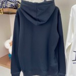 Dior and Shawn Oversized Hooded Sweatshirt Black