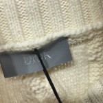 Dior Sweater with CD Logo Wool Beige