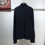 Dior Sweater with CD Logo Wool Black