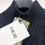 Dior Sweater with CD Logo Wool Black