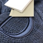 Dior Sweater with CD Logo Wool Black