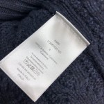 Dior Sweater with CD Logo Wool Black