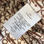 Dior Blouson Brown and White Double Sided Technical Canvas