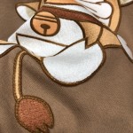 Doraemon x Gucci hooded sweatshirt Brown