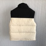 The North Face x Gucci down vest cream