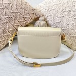 Medium Dior Bobby Bag Beige Box Calfskin