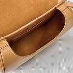 Medium Dior Bobby Bag Tan Box Calfskin