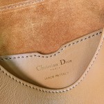 Medium Dior Bobby Bag Tan Box Calfskin