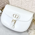 Medium Dior Bobby Bag White Box Calfskin