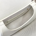 Medium Dior Bobby Bag White Box Calfskin