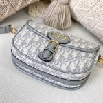 Dior Medium Dior Bobby Bag Grey Dior Oblique Jacquard