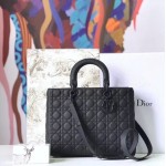 Dior Lady Dior Ultra Matte Tote Bag