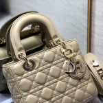 Small Lady Dior My ABCDior Bag BeIge Lambskin